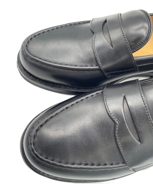 HARROGATE（ハロゲイト）HARROGATE (ハロゲイト) コインローファー ブラック サイズ:7.5の古着・服飾アイテム