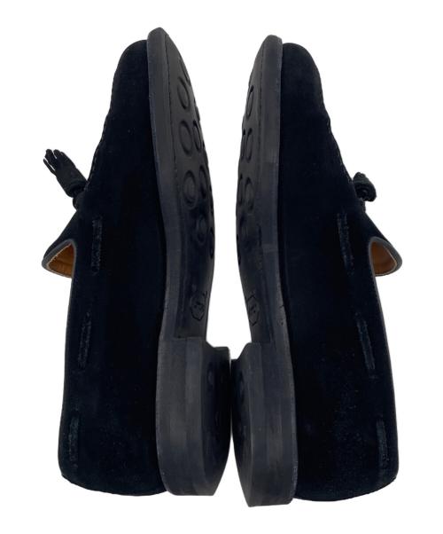 berwick（バーウィック）berwick (バーウィック) タッセルローファー ブラック サイズ:6の古着・服飾アイテム