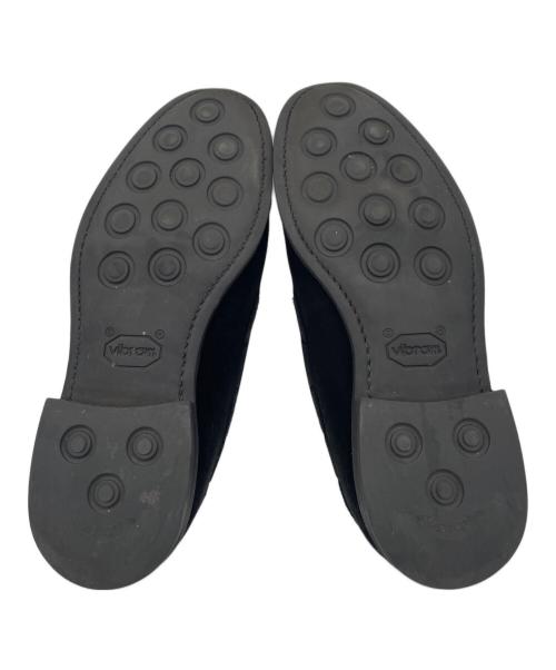 berwick（バーウィック）berwick (バーウィック) タッセルローファー ブラック サイズ:6の古着・服飾アイテム