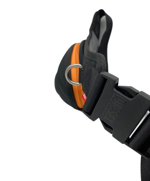 DIESEL（ディーゼル）DIESEL (ディーゼル) クロスボディバッグ ブラックの古着・服飾アイテム