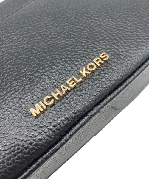 MICHAEL KORS（マイケル・コース）MICHAEL KORS (マイケル・コース) ショルダーバッグ ブラックの古着・服飾アイテム