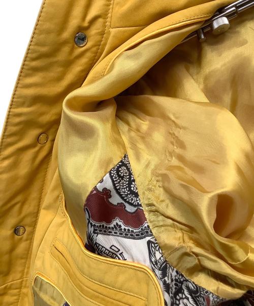 ETRO（エトロ）ETRO (エトロ) レザーコート イエロー サイズ:記載なしの古着・服飾アイテム