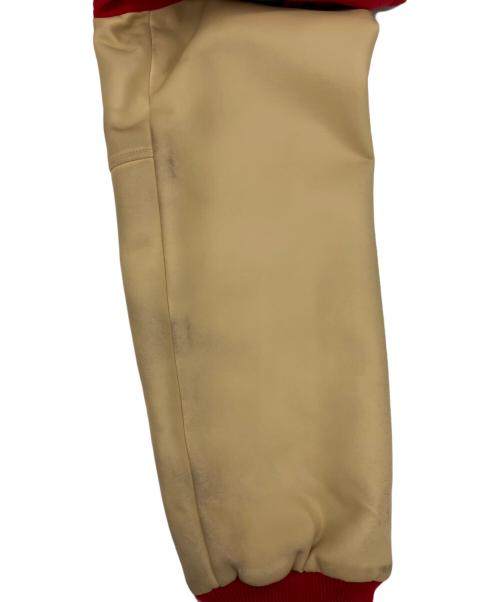 UCENSED PRODUCT（アンセンスドプロダクト）UCENSED PRODUCT (アンセンスドプロダクト) スタジャン レッド サイズ:Mの古着・服飾アイテム