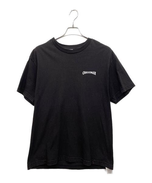 CHALLENGER（チャレンジャー）CHALLENGER (チャレンジャー) 半袖カットソー ブラック サイズ:LARGEの古着・服飾アイテム