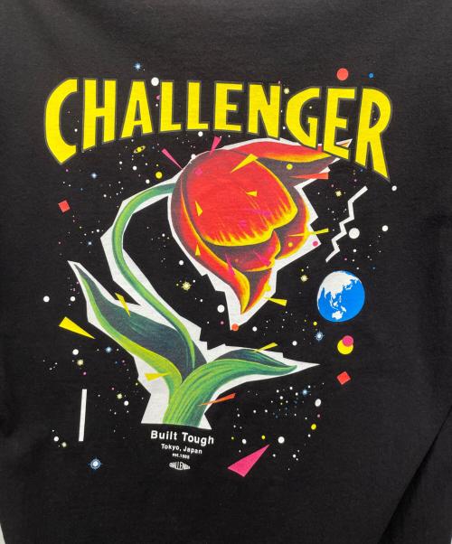 CHALLENGER（チャレンジャー）CHALLENGER (チャレンジャー) 半袖カットソー ブラック サイズ:LARGEの古着・服飾アイテム