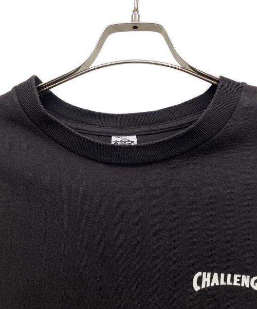 CHALLENGER（チャレンジャー）CHALLENGER (チャレンジャー) 半袖カットソー ブラック サイズ:LARGEの古着・服飾アイテム