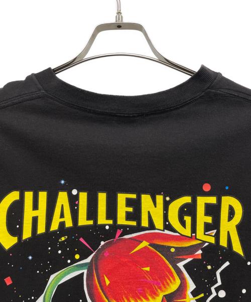 CHALLENGER（チャレンジャー）CHALLENGER (チャレンジャー) 半袖カットソー ブラック サイズ:LARGEの古着・服飾アイテム