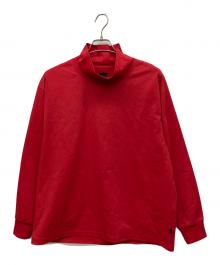 DAIWA PIER39（ダイワ ピア39）の古着「テックタートルネックロングスリーブTシャツ　長袖カットソー」｜レッド