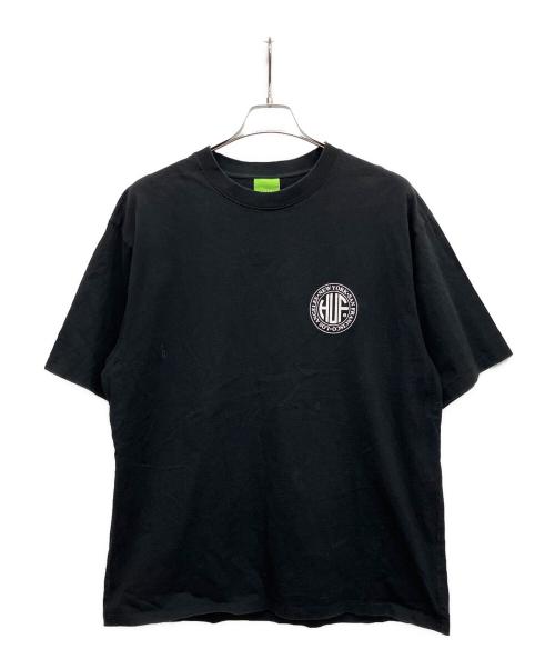 HUF（ハフ）HUF (ハフ) 半袖カットソー ブラック サイズ:Lの古着・服飾アイテム