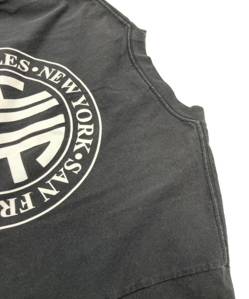 HUF（ハフ）HUF (ハフ) 半袖カットソー ブラック サイズ:Lの古着・服飾アイテム