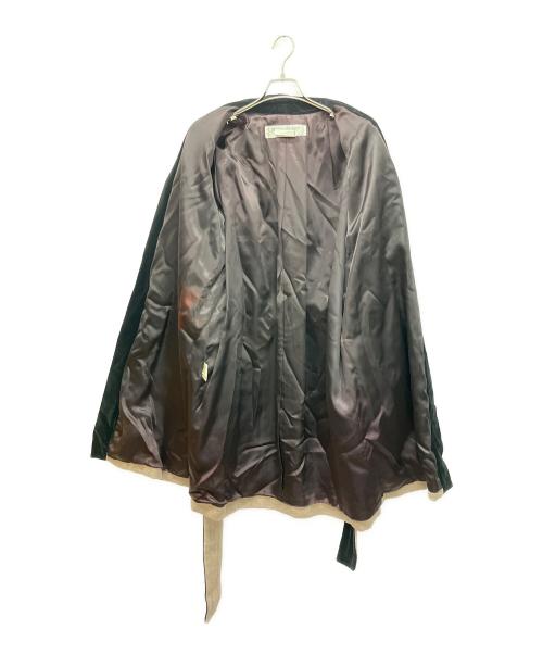 Yves Saint Laurent（イヴサンローラン）Yves Saint Laurent (イヴサンローラン) コート ブラック サイズ:38の古着・服飾アイテム