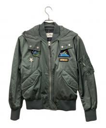 COACH（コーチ）の古着「フライトジャケット」｜カーキ