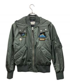 中古・古着通販】Galaabend (ガラアーベント) スカジャン ベージュ