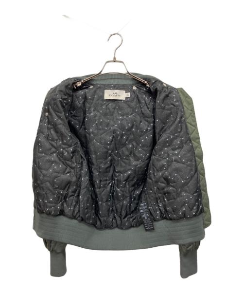 COACH（コーチ）COACH (コーチ) フライトジャケット カーキ サイズ:Sの古着・服飾アイテム