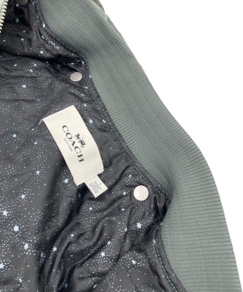 COACH（コーチ）COACH (コーチ) フライトジャケット カーキ サイズ:Sの古着・服飾アイテム