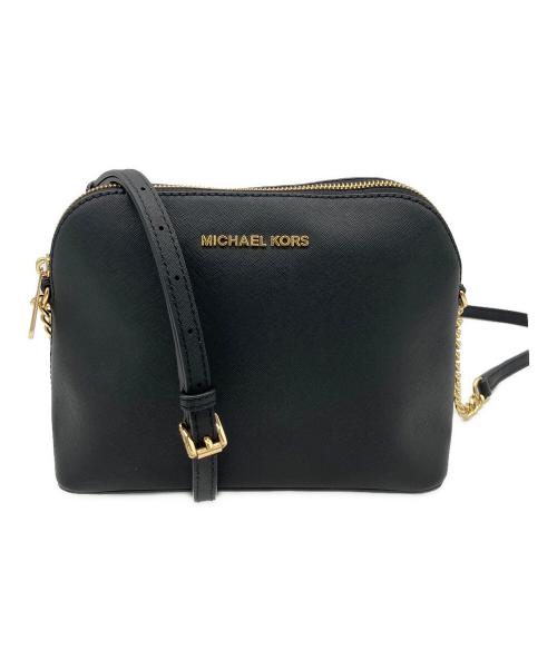MICHAEL KORS（マイケル・コース）MICHAEL KORS (マイケル・コース) チェーンショルダーバッグ ブラックの古着・服飾アイテム