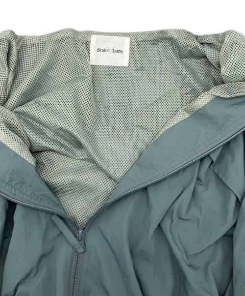 Student Apathy（スチューデント・アパシー）Student Apathy (スチューデント・アパシー) ナイロンジャケット グリーン サイズ:Lの古着・服飾アイテム