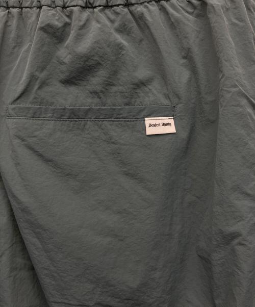 Student Apathy（スチューデント・アパシー）Student Apathy (スチューデント・アパシー) ナイロンパンツ グリーン サイズ:Lの古着・服飾アイテム