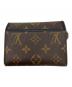 LOUIS VUITTON (ルイ ヴィトン) ポルトフォイユコンパクト ブラウン：18000円