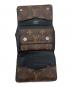 中古・古着 LOUIS VUITTON (ルイ ヴィトン) ポルトフォイユコンパクト ブラウン：18000円