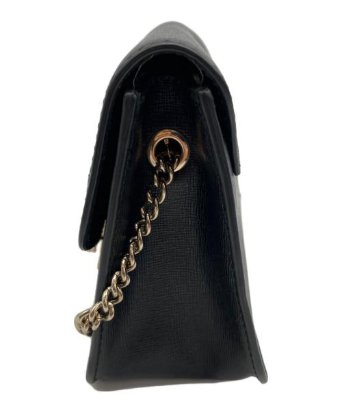 FURLA（フルラ）FURLA (フルラ) チェーンショルダーポーチ ブラックの古着・服飾アイテム