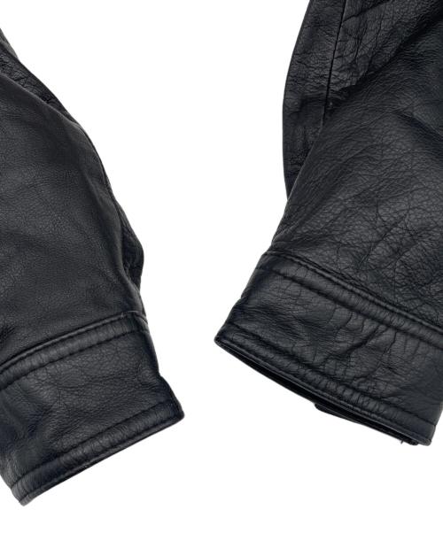 NFL（エヌエフエル）NFL (エヌエフエル) STARTER (スターター) レザージャケット ブラック サイズ:Mの古着・服飾アイテム