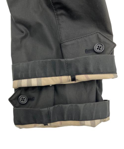 BURBERRY LONDON（バーバリーロンドン）BURBERRY LONDON (バーバリーロンドン) ライナー付ステンカラーコート ブラック サイズ:Lの古着・服飾アイテム