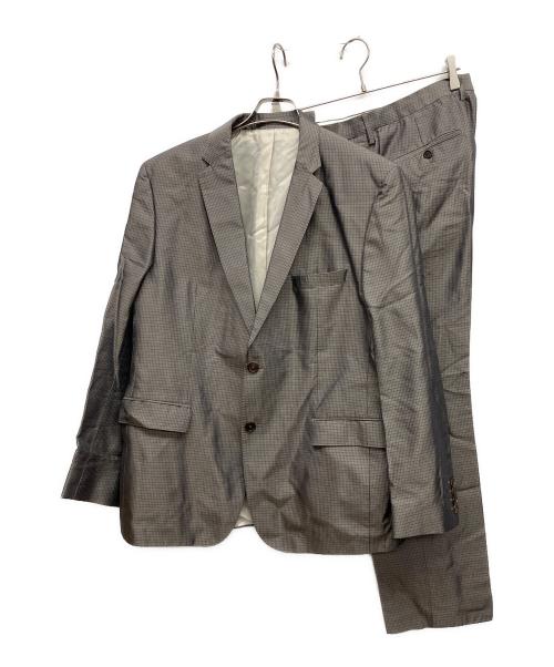 HUGO BOSS（ヒューゴ ボス）HUGO BOSS (ヒューゴ ボス) セットアップスーツ グレー サイズ:UK52の古着・服飾アイテム