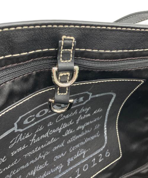 COACH（コーチ）COACH (コーチ) トートバッグ ブラックの古着・服飾アイテム