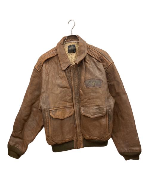 AVIREX（アヴィレックス）AVIREX (アヴィレックス) A-2ジャケット ブラウン サイズ:Mの古着・服飾アイテム