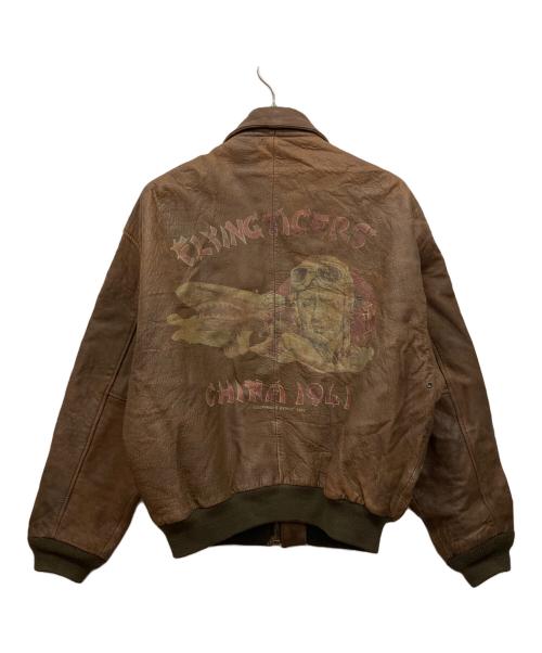 AVIREX（アヴィレックス）AVIREX (アヴィレックス) A-2ジャケット ブラウン サイズ:Mの古着・服飾アイテム