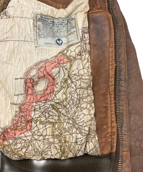 AVIREX（アヴィレックス）AVIREX (アヴィレックス) A-2ジャケット ブラウン サイズ:Mの古着・服飾アイテム