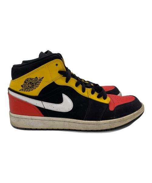 NIKE（ナイキ）NIKE (ナイキ) AIR JORDAN1  イエロー×ブラック サイズ:27.5cmの古着・服飾アイテム