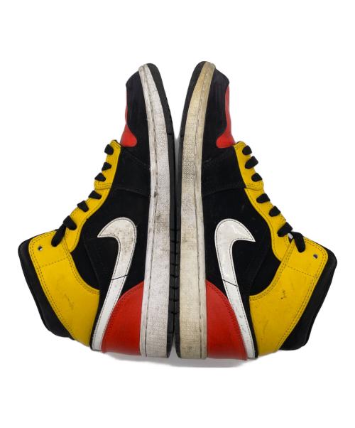 NIKE（ナイキ）NIKE (ナイキ) AIR JORDAN1  イエロー×ブラック サイズ:27.5cmの古着・服飾アイテム