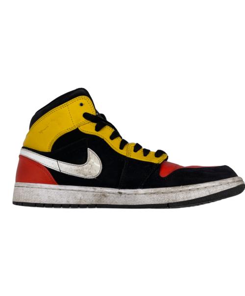 NIKE（ナイキ）NIKE (ナイキ) AIR JORDAN1  イエロー×ブラック サイズ:27.5cmの古着・服飾アイテム