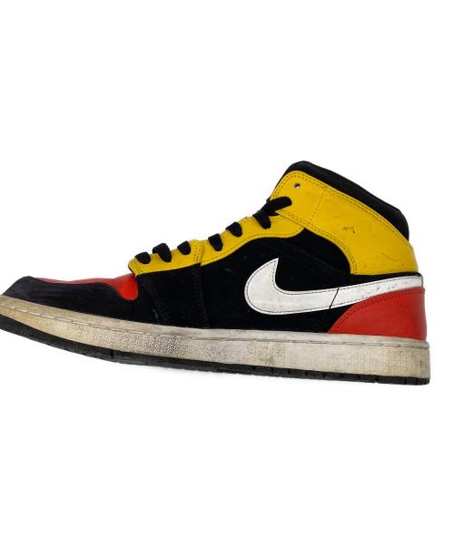NIKE（ナイキ）NIKE (ナイキ) AIR JORDAN1  イエロー×ブラック サイズ:27.5cmの古着・服飾アイテム