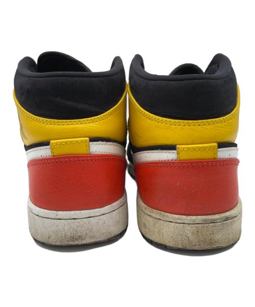 NIKE（ナイキ）NIKE (ナイキ) AIR JORDAN1  イエロー×ブラック サイズ:27.5cmの古着・服飾アイテム