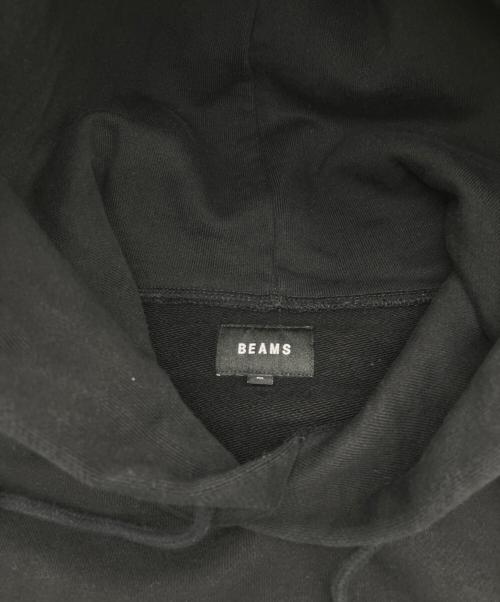 BEAMS（ビームス）BEAMS (ビームス) プルオーバーパーカー ブラック サイズ:Mの古着・服飾アイテム