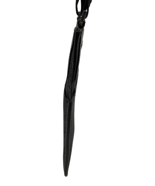 GUCCI（グッチ）GUCCI (グッチ) GGキャンバス　ショルダーバッグ ブラックの古着・服飾アイテム