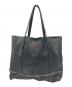 DIESEL（ディーゼル）の古着「レザースタッズトートバッグ」｜ブラック