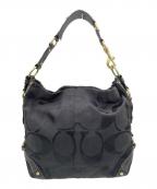 COACHコーチ）の古着「ショルダーバッグ」｜ブラック