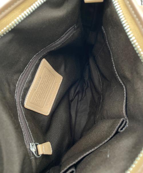 COACH（コーチ）COACH (コーチ) ショルダーバッグ ブラウンの古着・服飾アイテム