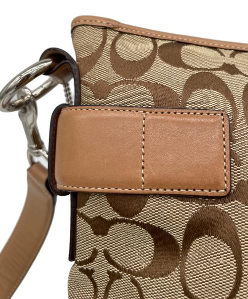 COACH（コーチ）COACH (コーチ) ショルダーバッグ ブラウンの古着・服飾アイテム