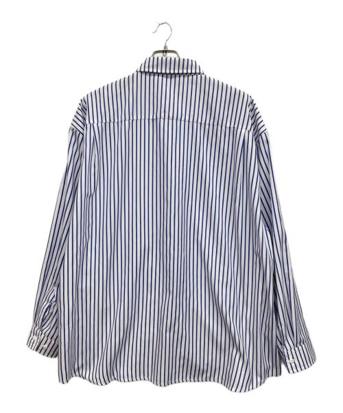 KEBOZ（ケボズ）KEBOZ (ケボズ) 長袖シャツ ブルー サイズ:XLの古着・服飾アイテム