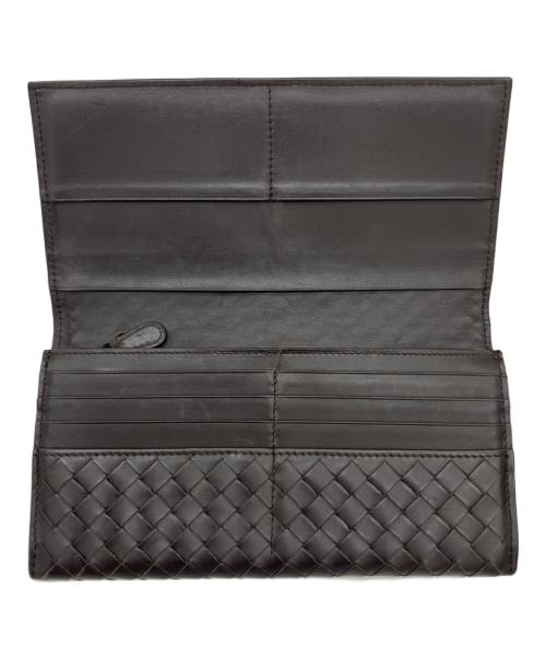 BOTTEGA VENETA（ボッテガベネタ）BOTTEGA VENETA (ボッテガベネタ) 長財布 ブラウンの古着・服飾アイテム
