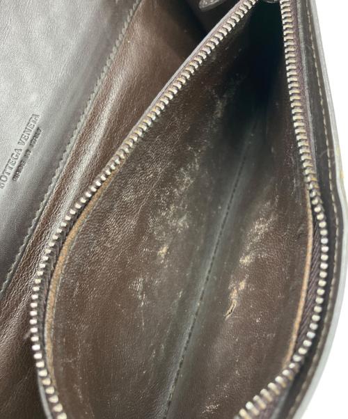 BOTTEGA VENETA（ボッテガベネタ）BOTTEGA VENETA (ボッテガベネタ) 長財布 ブラウンの古着・服飾アイテム