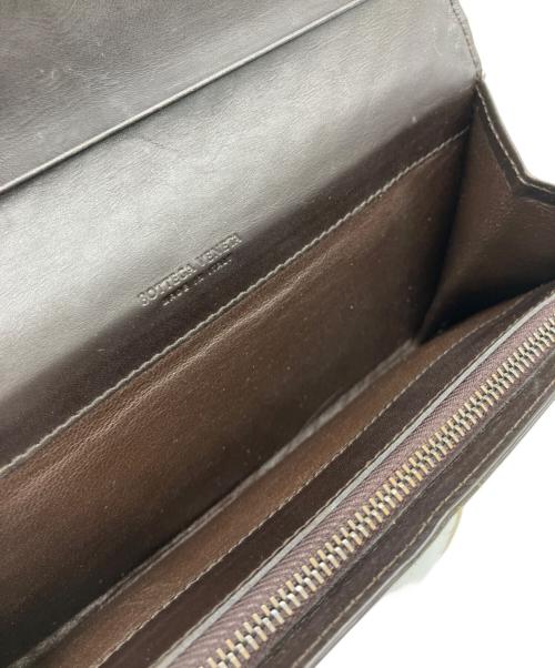 BOTTEGA VENETA（ボッテガベネタ）BOTTEGA VENETA (ボッテガベネタ) 長財布 ブラウンの古着・服飾アイテム