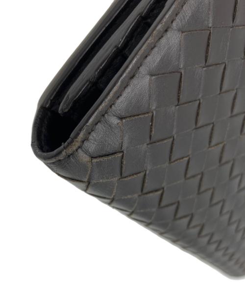 BOTTEGA VENETA（ボッテガベネタ）BOTTEGA VENETA (ボッテガベネタ) 長財布 ブラウンの古着・服飾アイテム