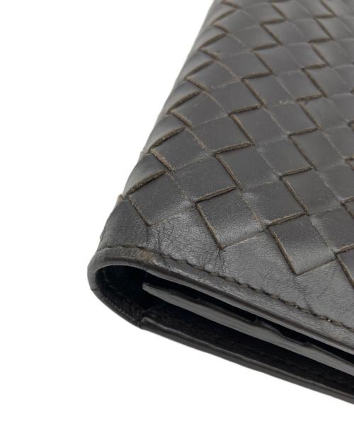 BOTTEGA VENETA（ボッテガベネタ）BOTTEGA VENETA (ボッテガベネタ) 長財布 ブラウンの古着・服飾アイテム