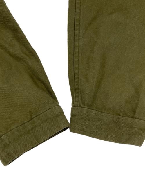 YAECA（ヤエカ）YAECA (ヤエカ) バンドカラープルオーバーシャツ グリーン サイズ:XLの古着・服飾アイテム